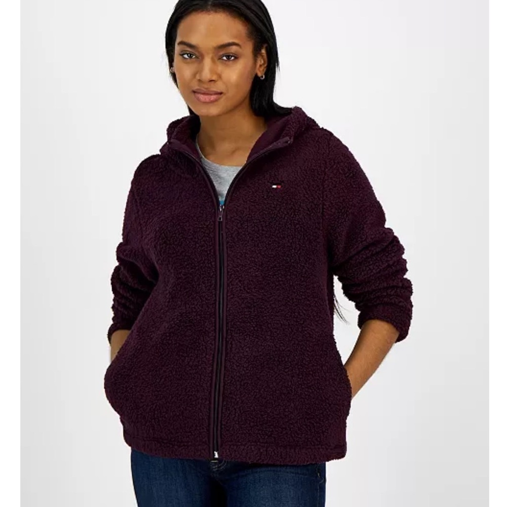 Tommy Hilfiger
Women's Faux Sherpa Full-Zip Hoodie